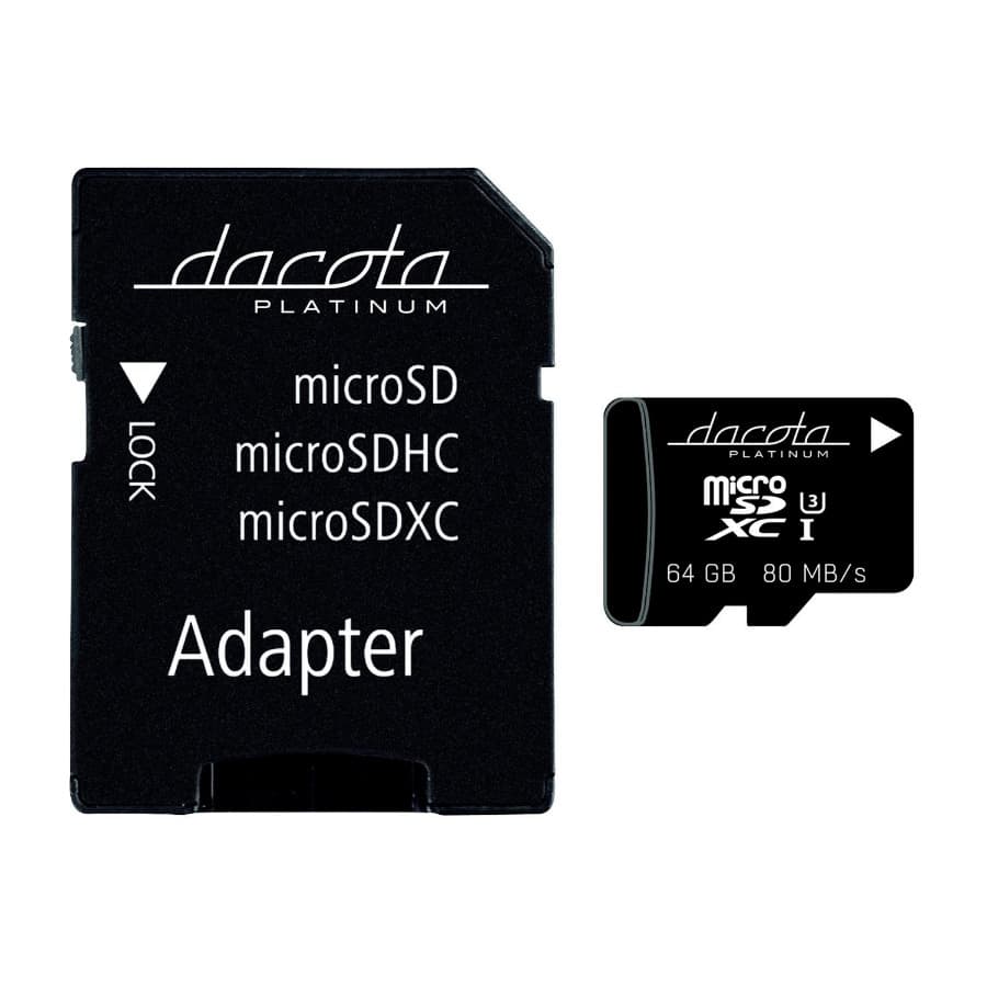 Dacota PlatinumMikro-Sdxc 4K 64GB minnekort