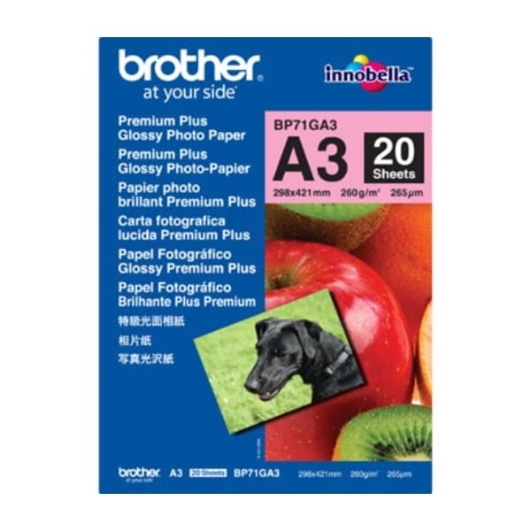 A3 Glossy Inkjet Paper 260G (20)
