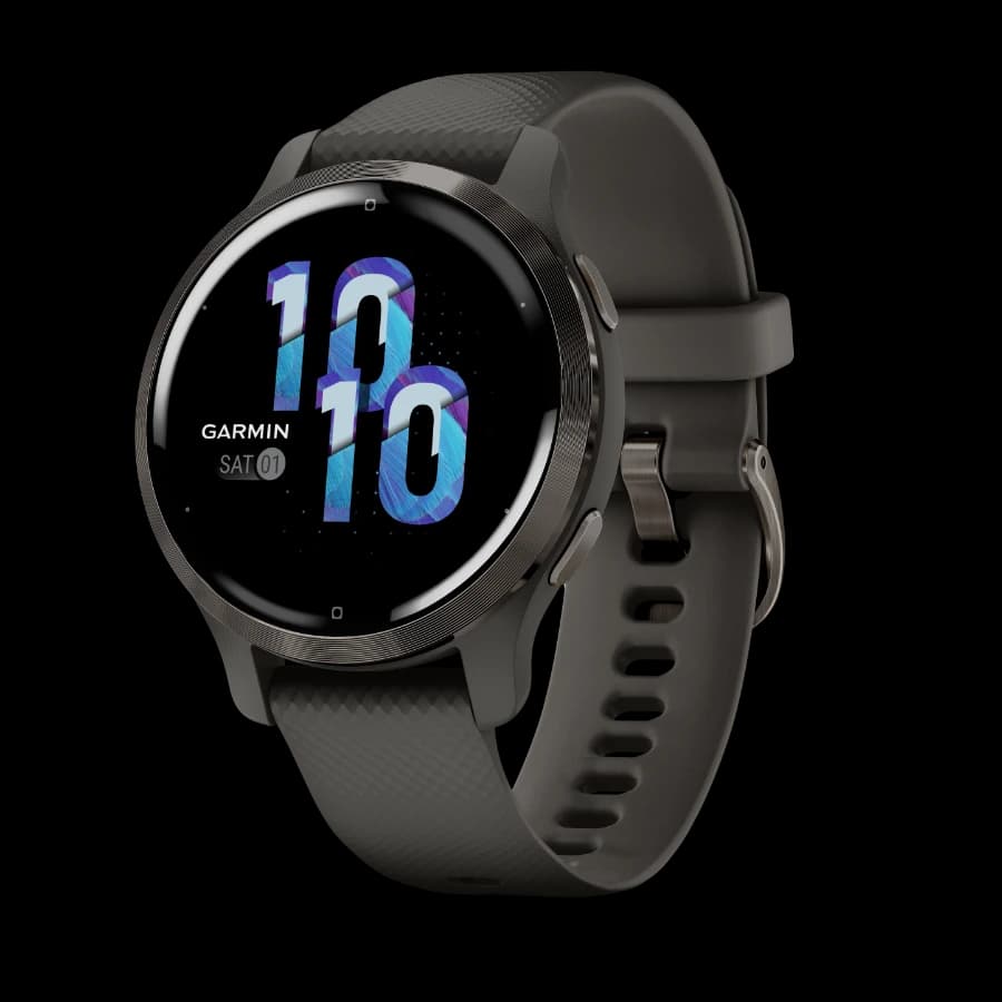 Garmin Venu 2S 40 mm smartklokke, grå/skifer