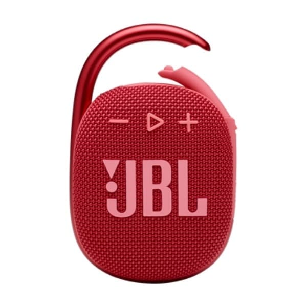 JBL Clip 4 Bluetooth-høyttaler, rød
