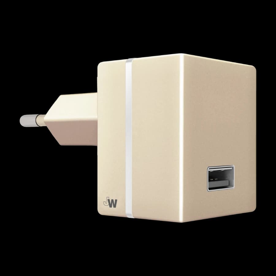Just W vegglader USB-Lightning, gull