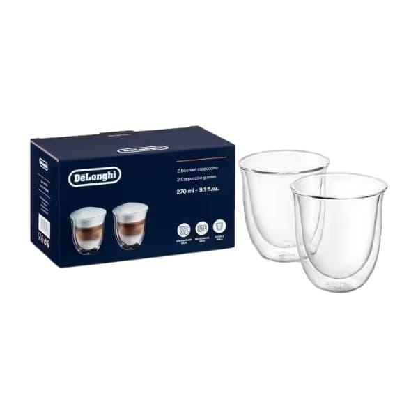 Delonghi DLSC311 Cappuccino-Glass 2 stk