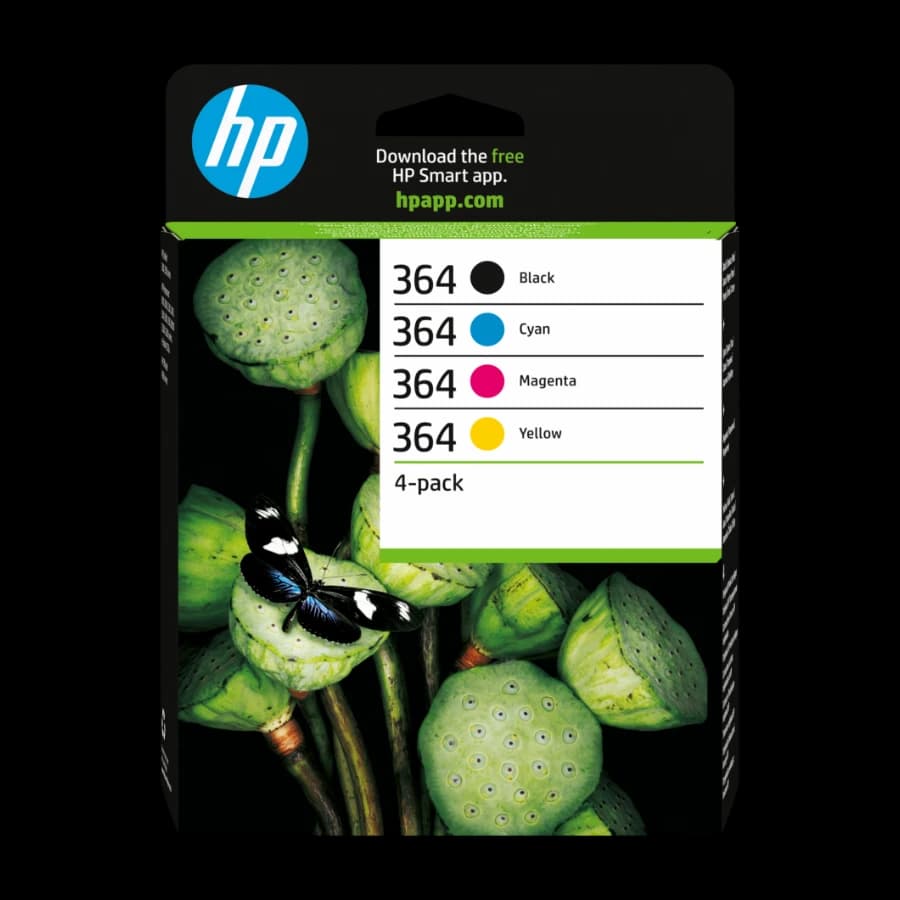 HP 364 (sort/cyan/magenta/gul) hpn9j73ae