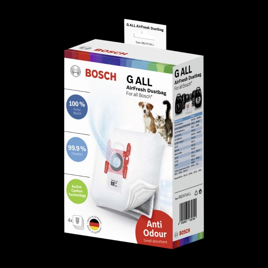 Bosch BBZAFGALL støvsugerpose, 4stk