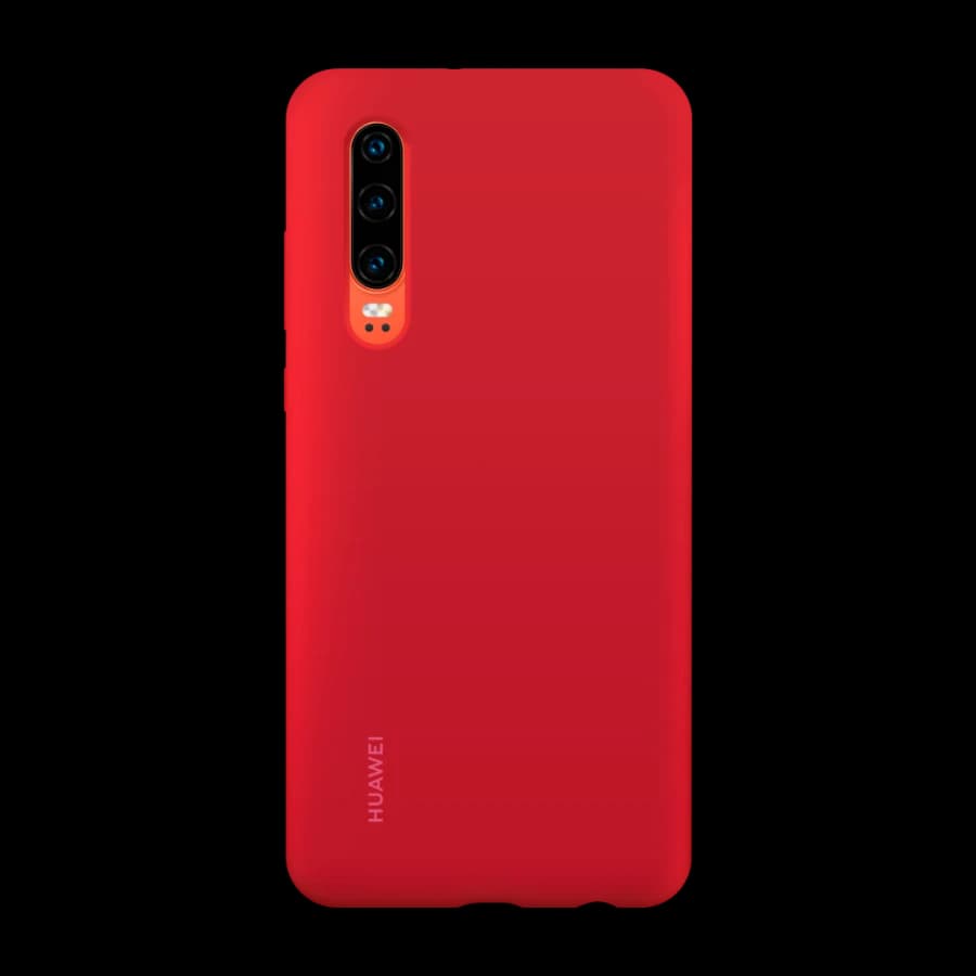 HUAWEI P30 silikon-deksel, rød