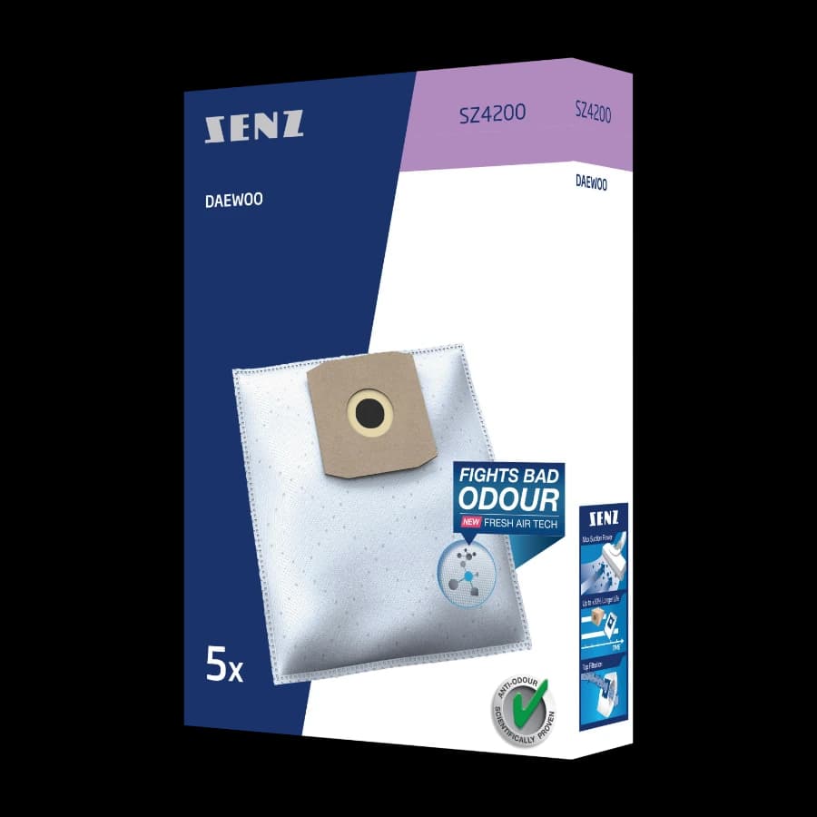 Senz 4200 støvsugerposer Duraflow