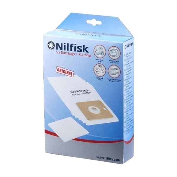 Nilfisk One/Go/Coupe støvpose 5 stk