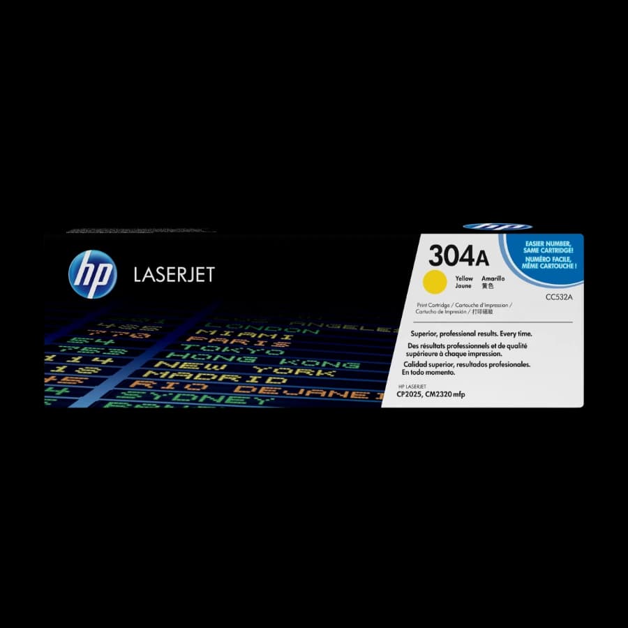 HP 304A 1 Stykker Original, gult
