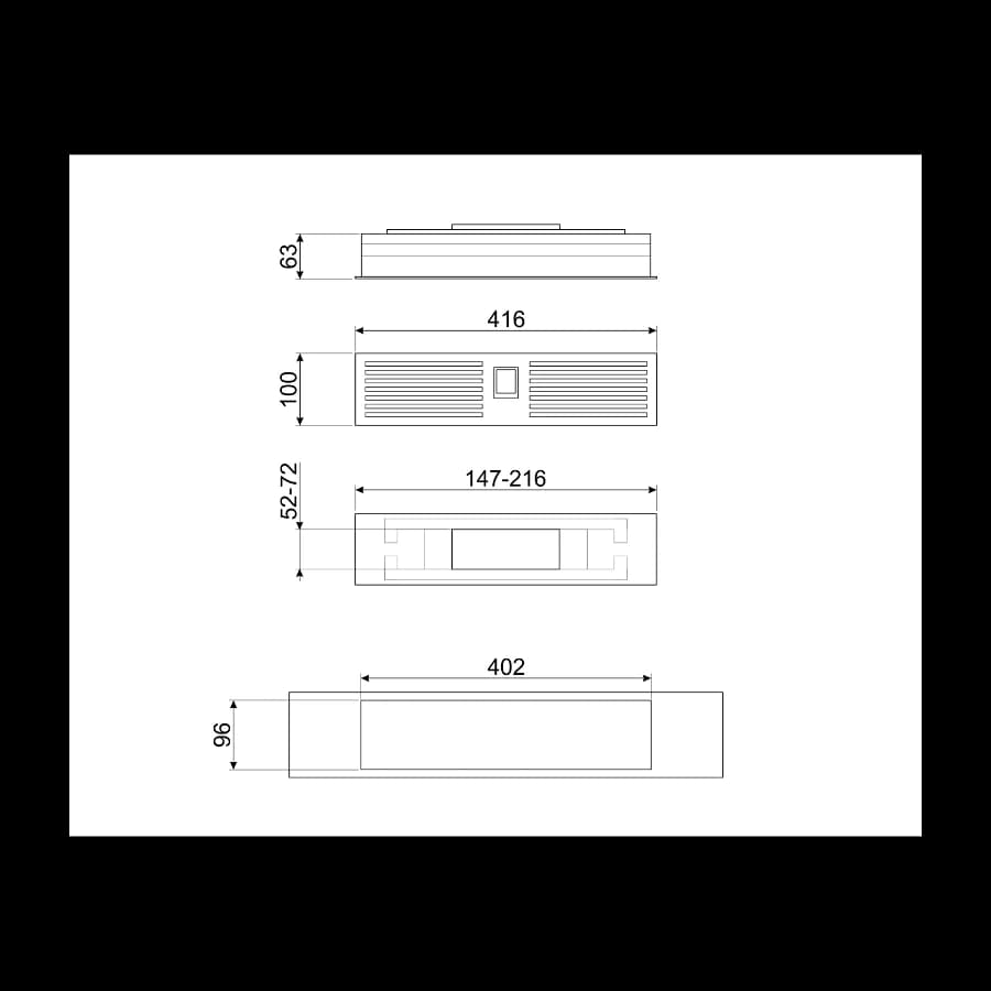 Smeg GRIDKDH12 gitter