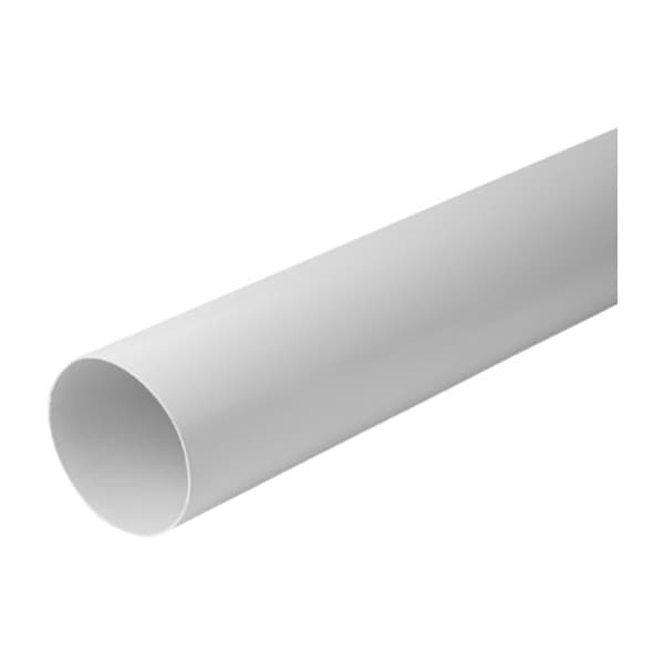 Thermex 1 m plastrør, 125 mm