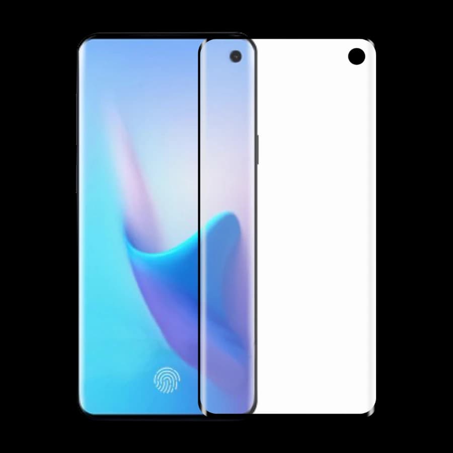 Dacota Platinum Samsung Galaxy S10 Tiger Pet beskyttelsesfilm, sort