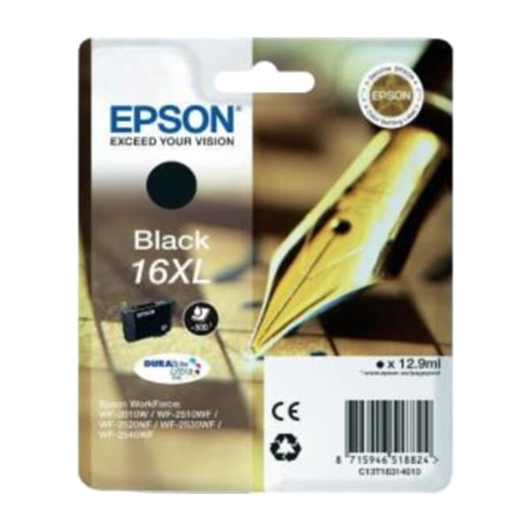 Epson, black 16Xl Ultra blekk