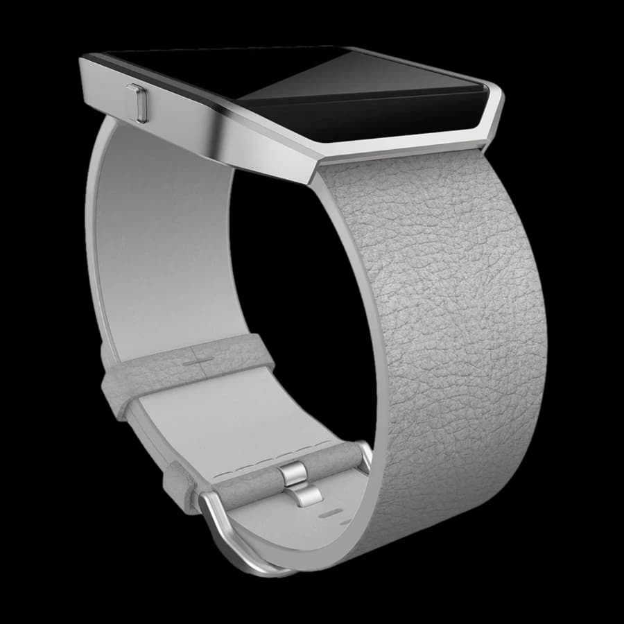 Fitbit Blaze Leather Reim Small gray