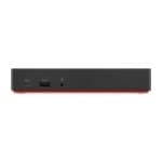 Lenovo 40AS0090EU laptop-dokkingstasjon og Portreplikator Koblet med LEDninger (Ikke trådløs) usb