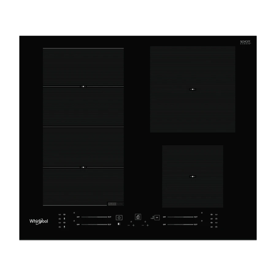 Whirlpool WFS4160BF induksjonstopp