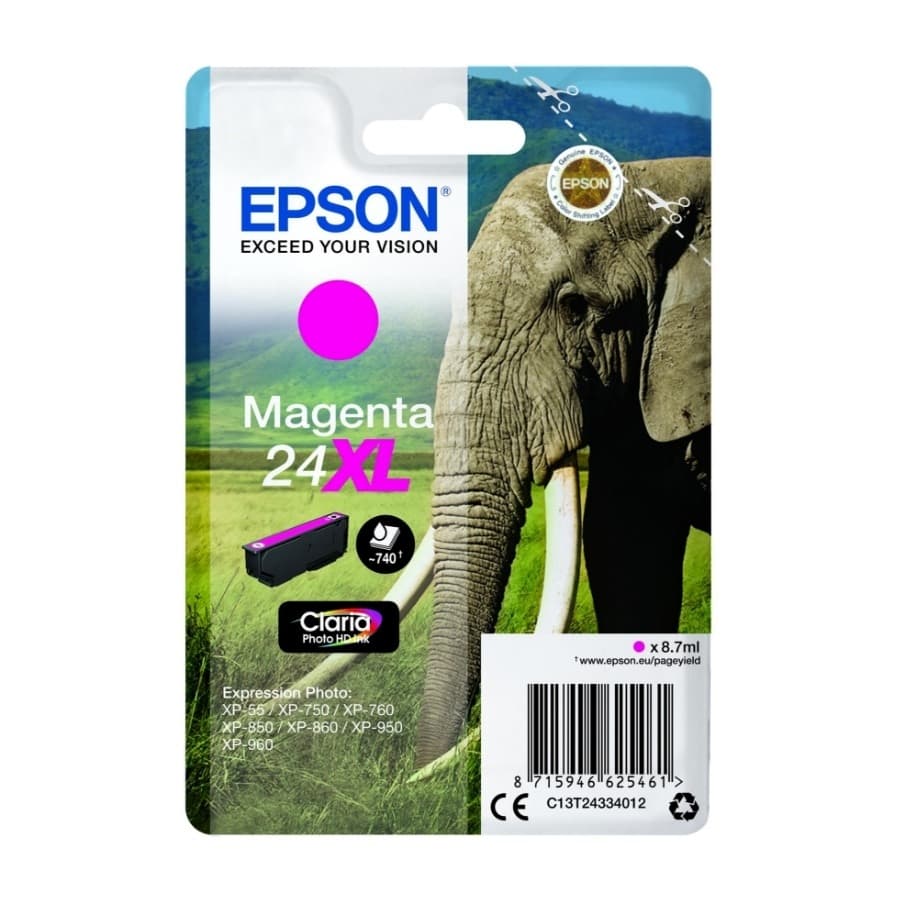 Epson 24Xl, magenta standard