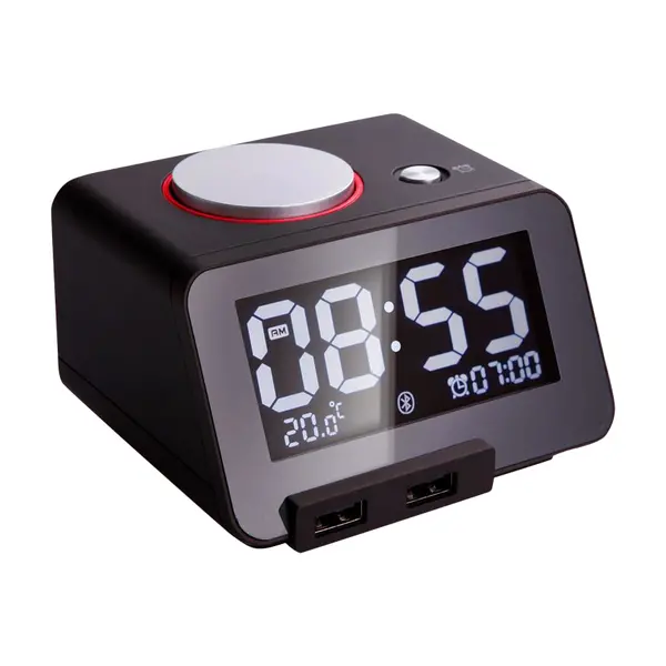 Homtime C1 Pro Bluetooth-Clock speaker, black