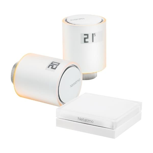 Netatmo Smart radiatortermostat Startpakke, 2Xtermostat nvp-en