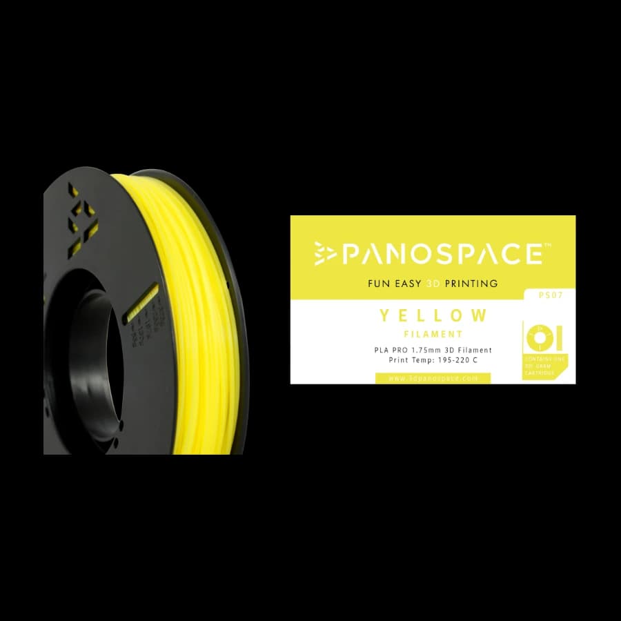 Panospace Pla-Filament 1.75 mm 300G, gul