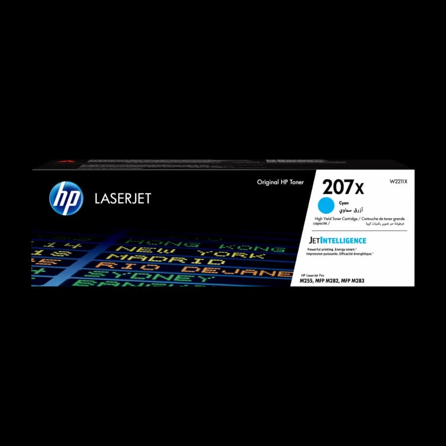 HP 207X 1 Stykker Original, cyan w2211x