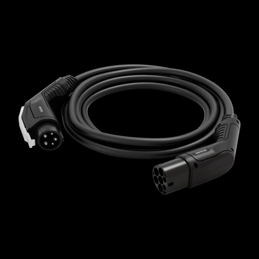 Easee ladekabel T2-T1 1P 32A 7,5M 8 kw