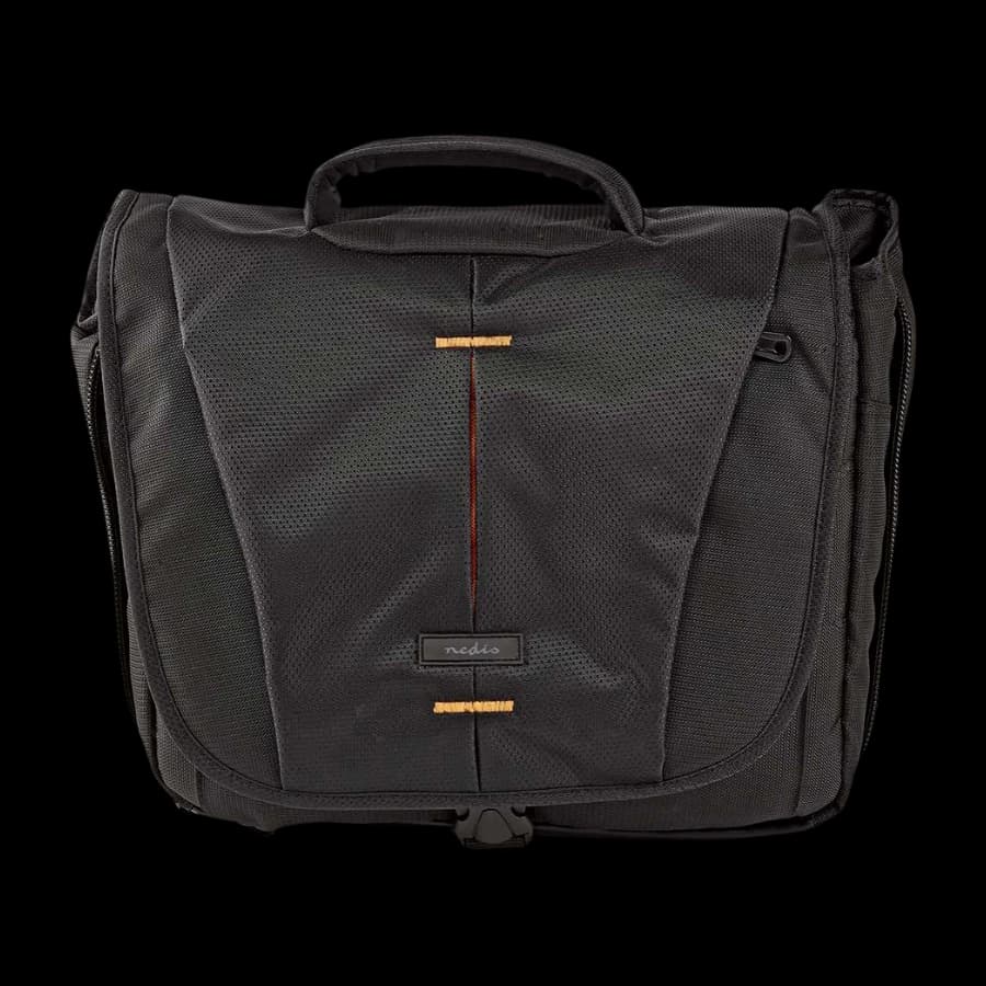 Nedis kameraveske AG230 3 Lommer sort/oransje