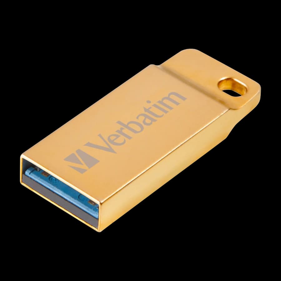 Verbatim metal Executive USB-minnepenn 64 GB USB Type-A 3.2 Gen 1 (3.1 Gen 1), gull