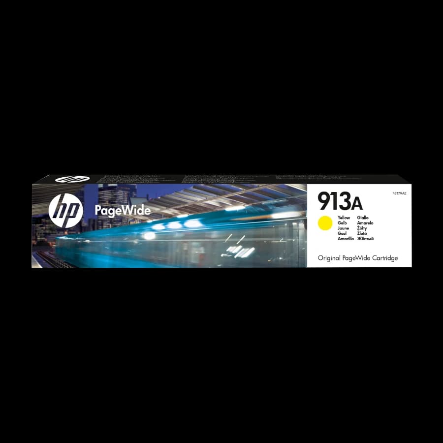 HP 913A Original blekkpatron, gult f6t79ae