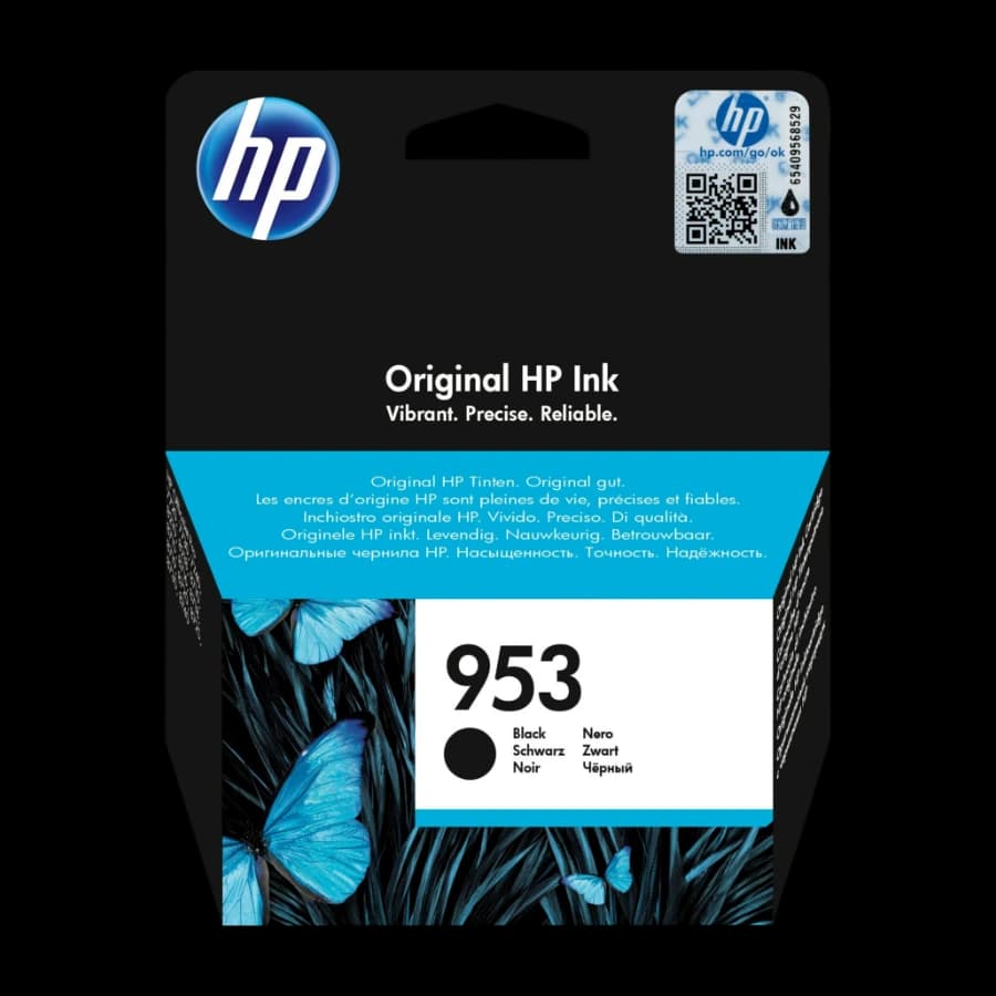 HP 953 Original blekkpatron, svart l0s58ae