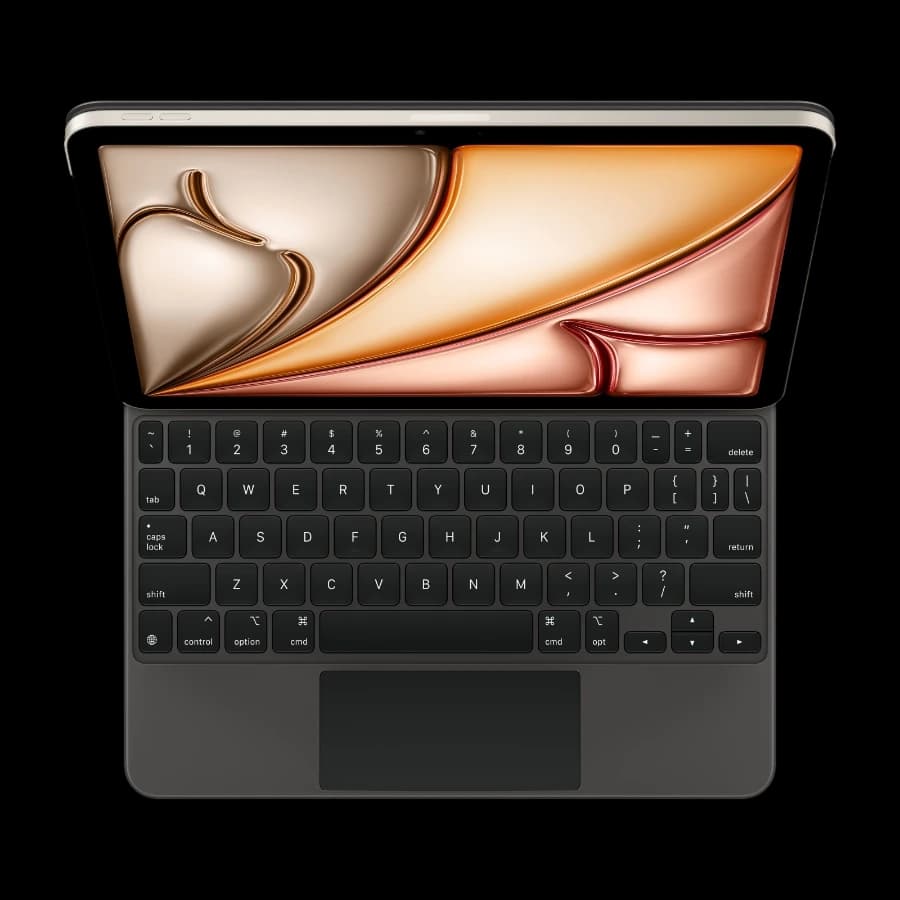 Apple Magic Keyboard til 11" iPad Air (M2/M3), svart