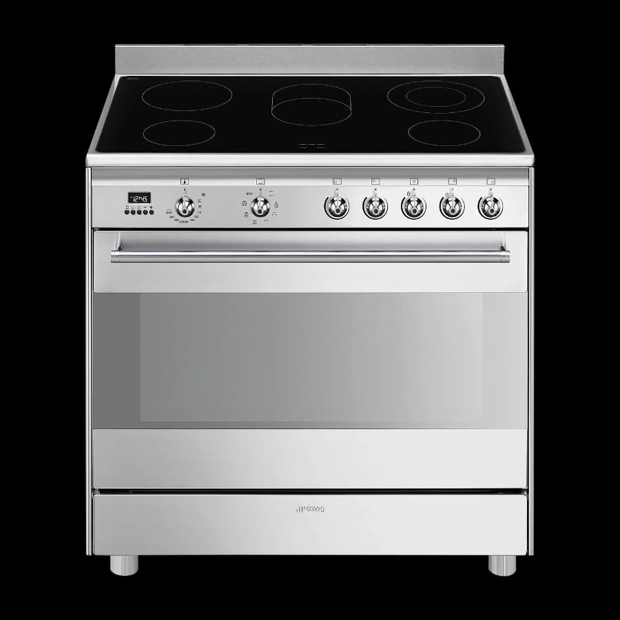 Smeg Classic SCD91CMX9 keramisk komfyr