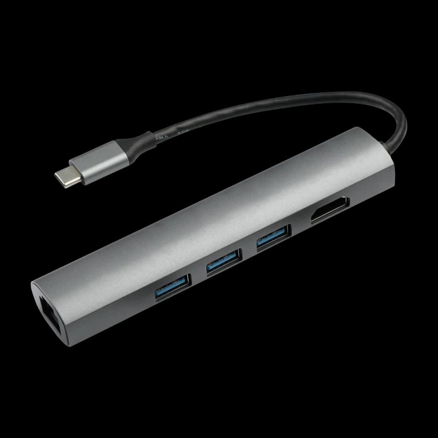 Dacota Platinum 5 In 1 USBC-adapter