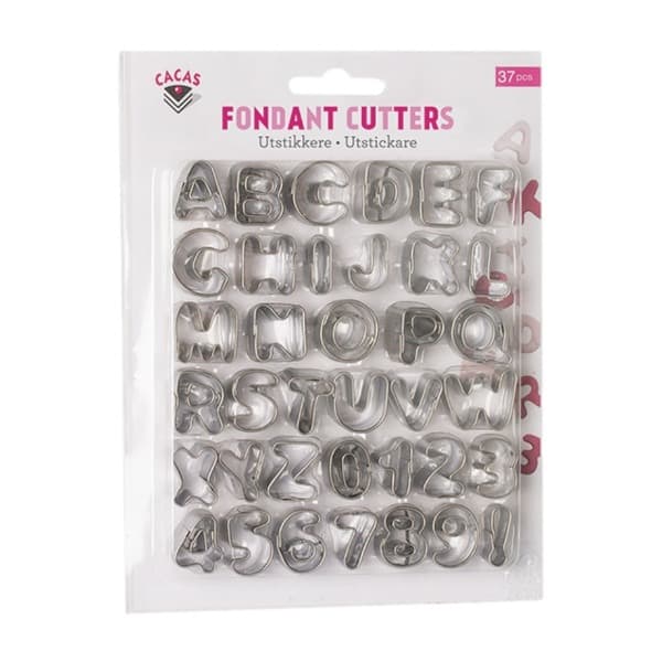 Cacas Utstikker afabet/nummer