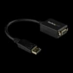 StarTech.com DP2VGA2 Video kabel Kopling 0,225 M, svart