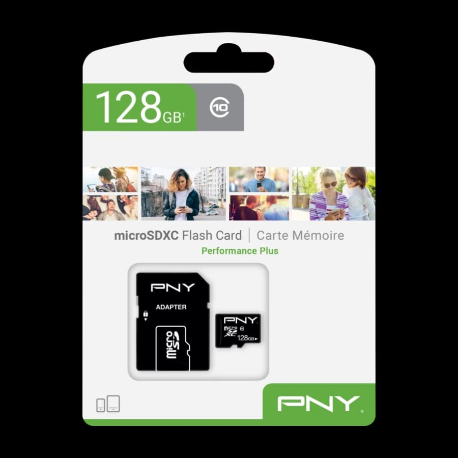 PNY Micro-Sd Performance Plus minnekort 128 GB