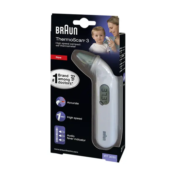 Braun IRT3030WE termometer
