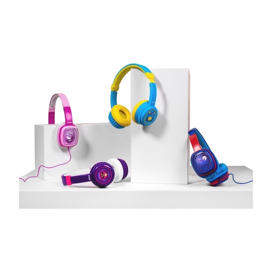 Senz SHPK100BT Barn Bluetooth hodetelefon, lilla