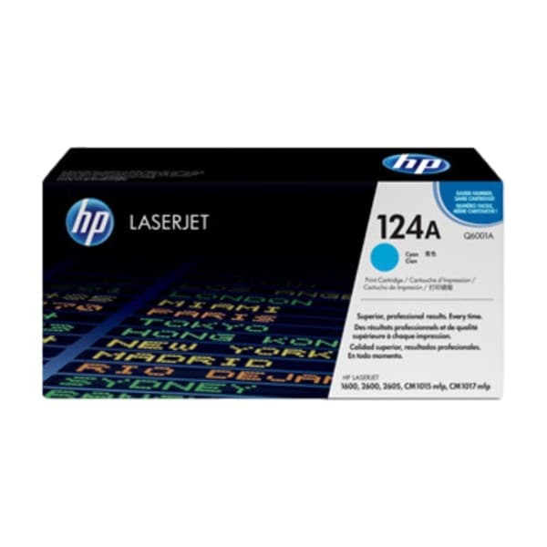 HP Color LaserJet Q6001A tonerkassett, cyan