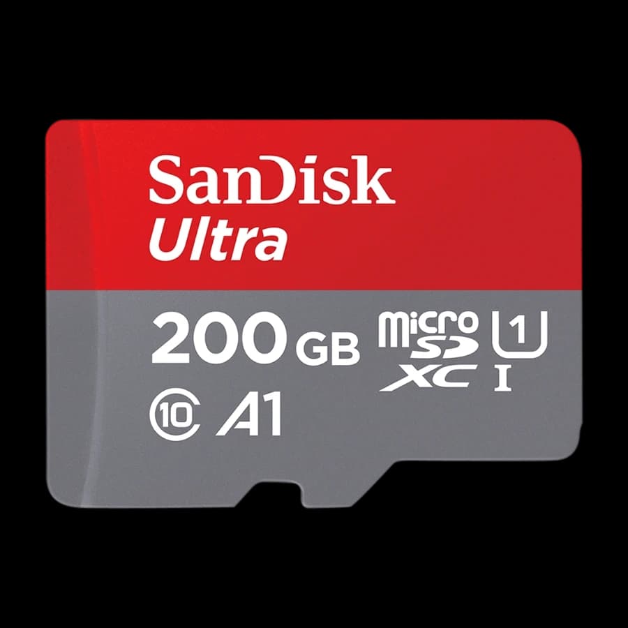 SanDisk Ultra minnekort 200 GB MicroSDXC Klasse 10