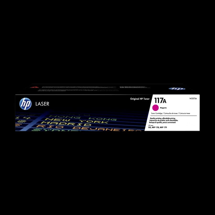HP Clj 117A, magenta Laserjet-toner w2073a