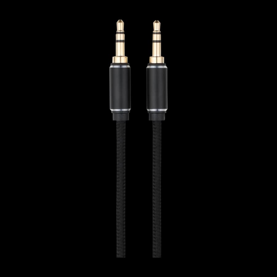 Dacota Platinum Mini jack kabel hann-hann 3M, svart