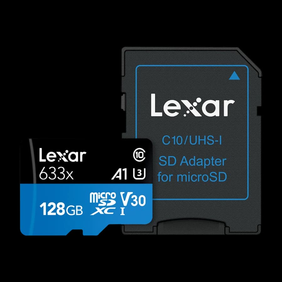 Lexar Micro-Sdxc 128 GB 633X W/Ada UHS-I minnekort