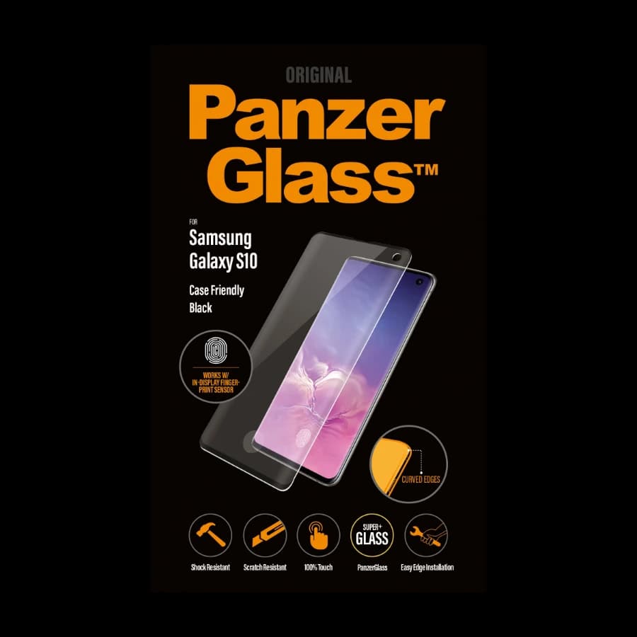 PanzerGlass skjermbeskytter Galaxy S10 Fingeravtrykk cf