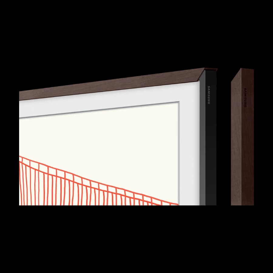 Samsung The Frame 75" ramme, brun (2021-2024)