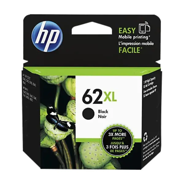 HP NO62 Xl, black Ink Cartridge bli