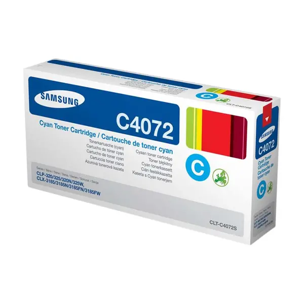 Tonerkassett for Samsung CLP-320/CLP-325/CLX-3185, cyan, 1000 sider