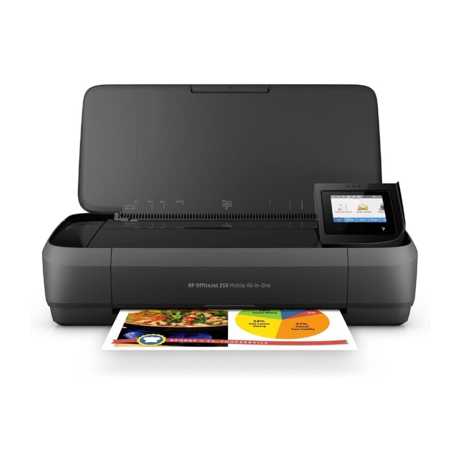 HP OfficeJet 250 termisk blekk-Dyse A4 4800 X 1200 DPI 10 Ppm wi-fi