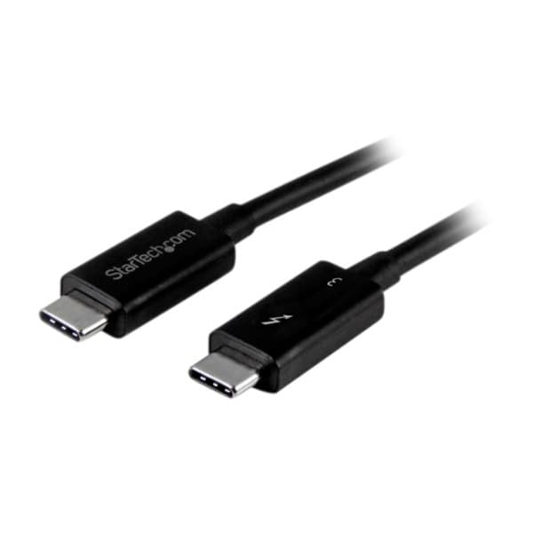 StarTech.com Tblt34Mm50Cm thunderbolt-kabel 0,5 M 40 GB/S, svart