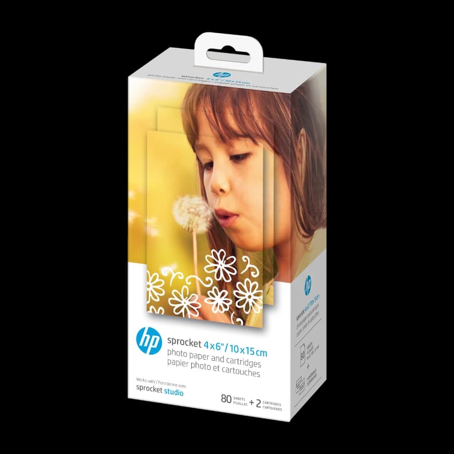 HP Sprocket Studio Kassetter og Fotopapir 80 stk. hpisc80