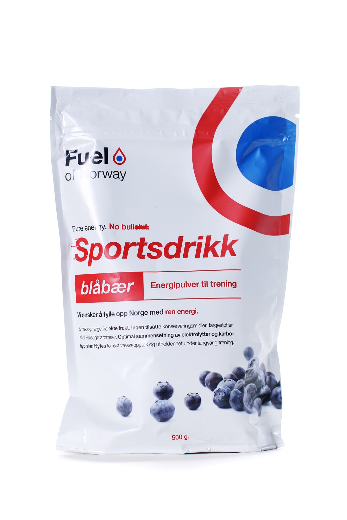 Sportsdrikke 0,5kg blåbær